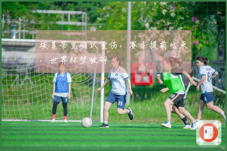 埃基蒂克确认重伤，赛季提前结束，世界杯梦破碎